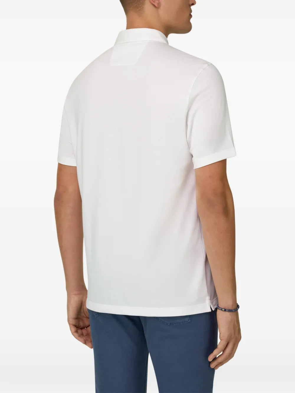 Boggi Milano appliqué polo shirt