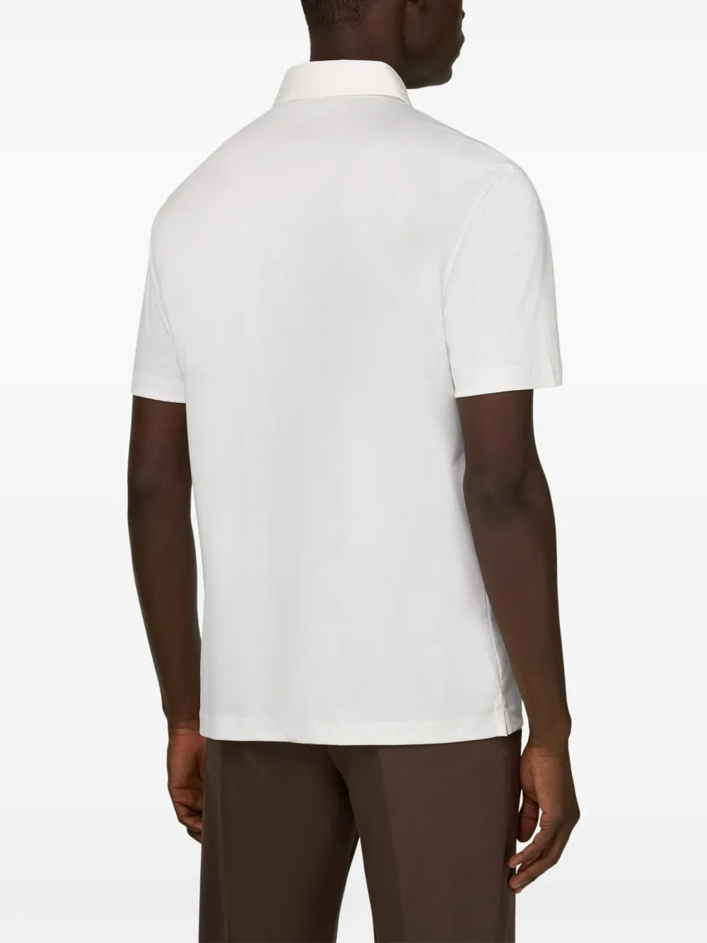 Boggi Milano  branded-button short-sleeve polo shirt