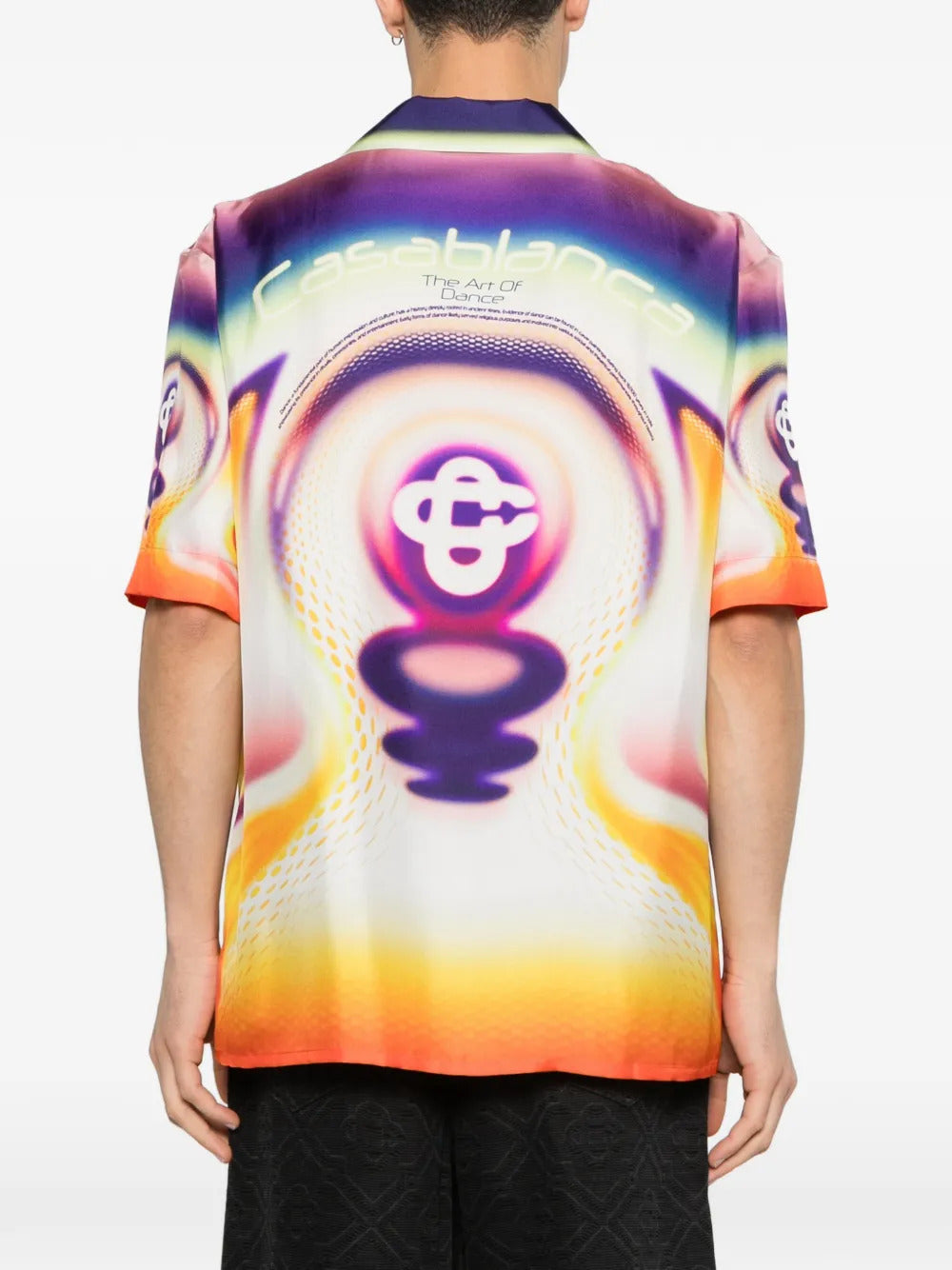 Casablanca  Sporchid SS printed shirt