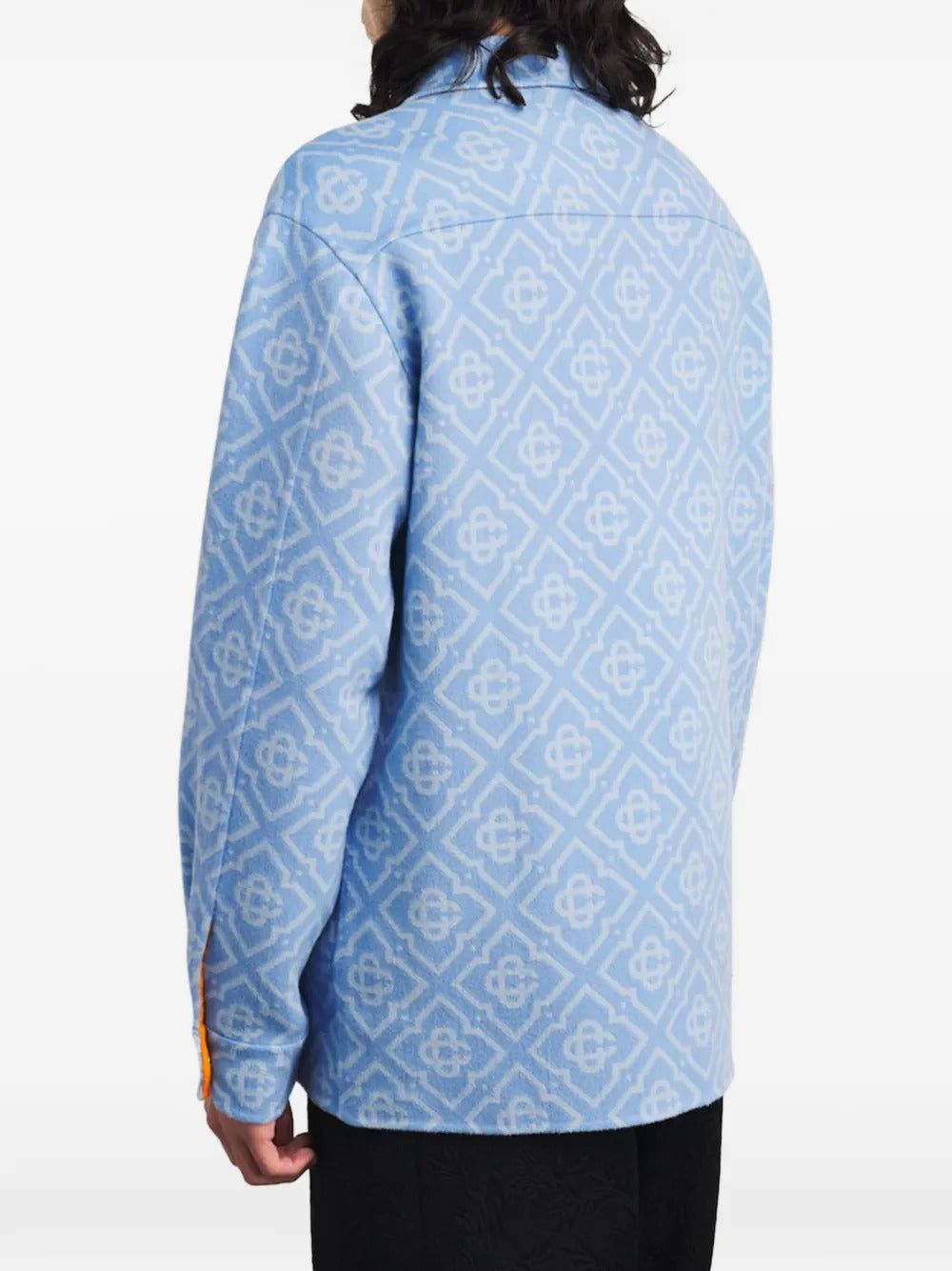 Casablanca monogram-pattern shirt