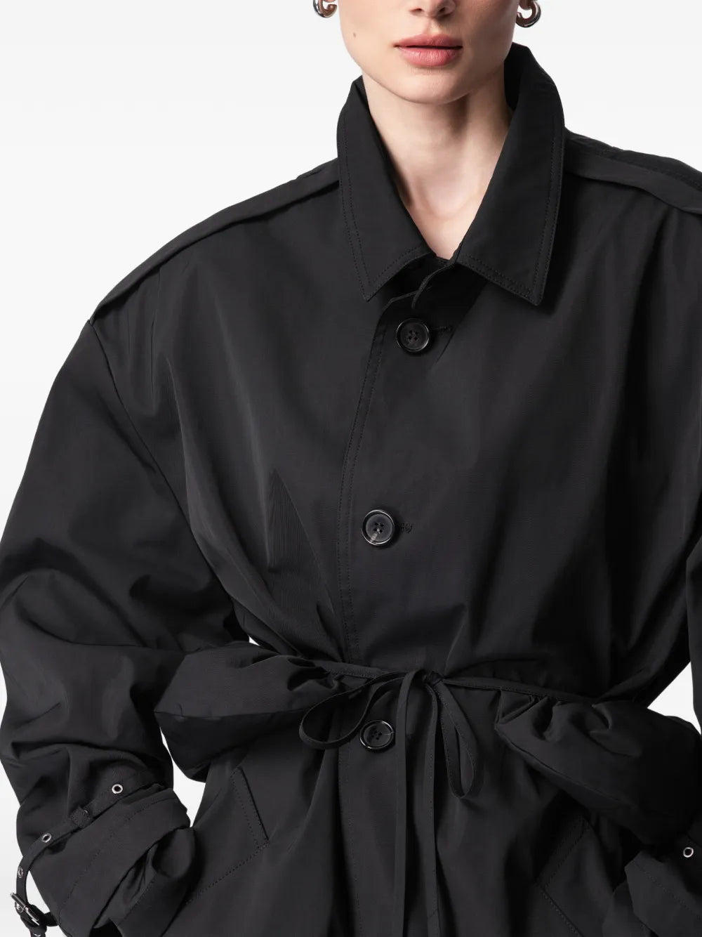 ARTICLE TEN  belted trench jacket