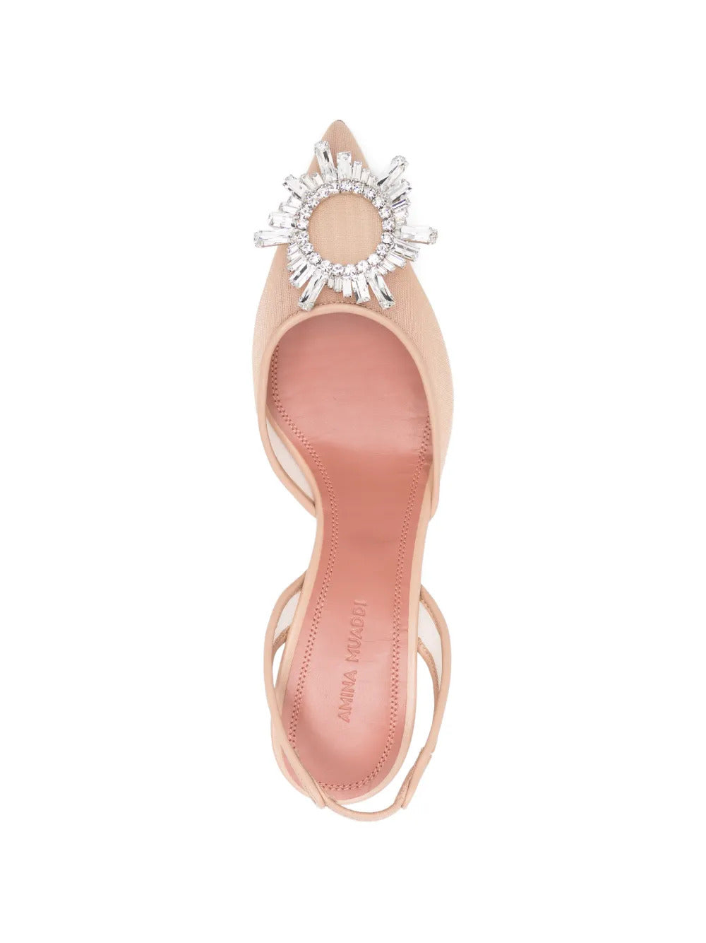 Amina Muaddi  Begun embellishment pumps