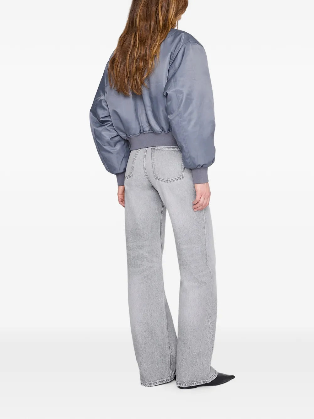ANINE BING  zip-up bomber jacket