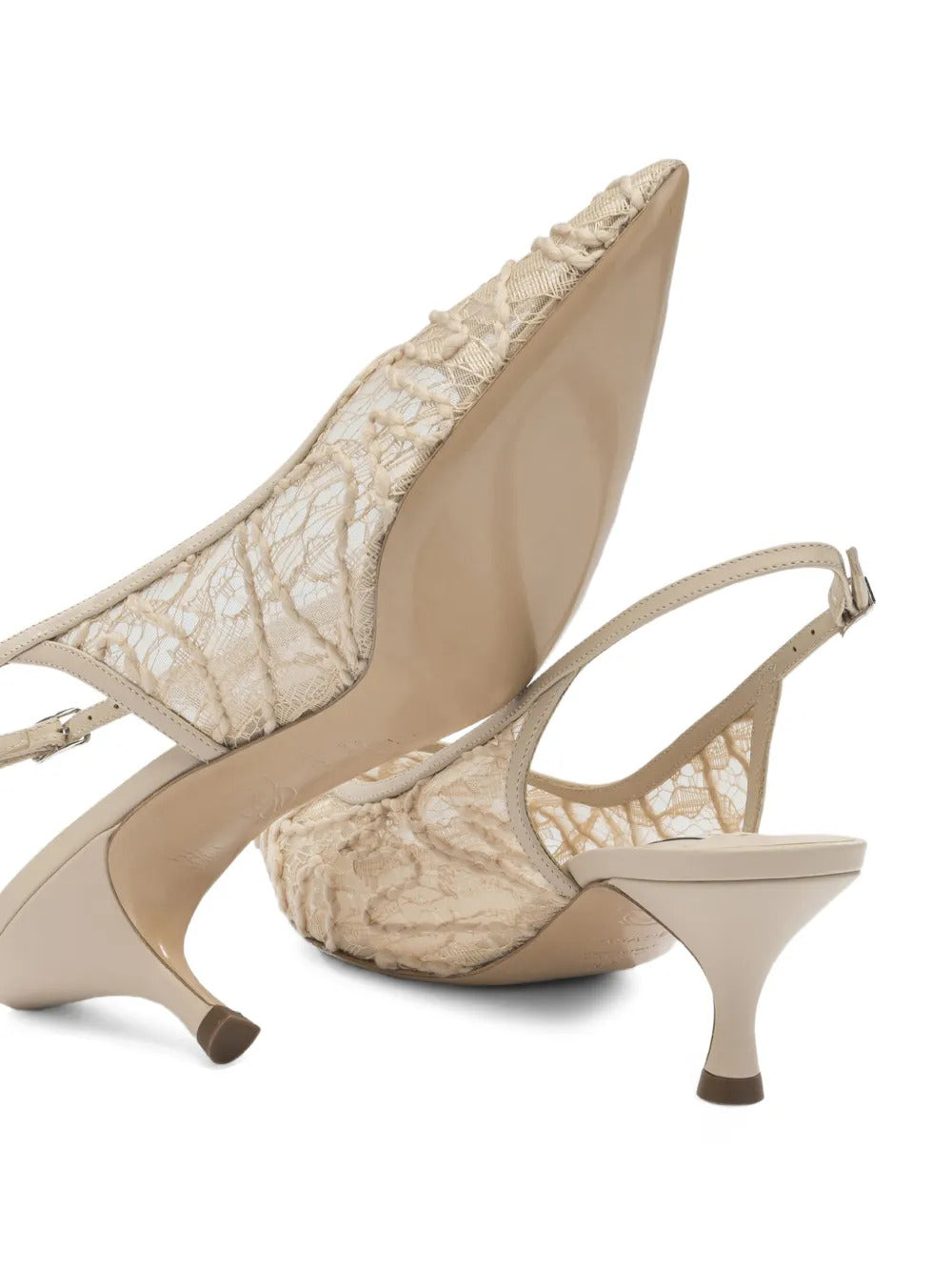 Casadei  lace pumps