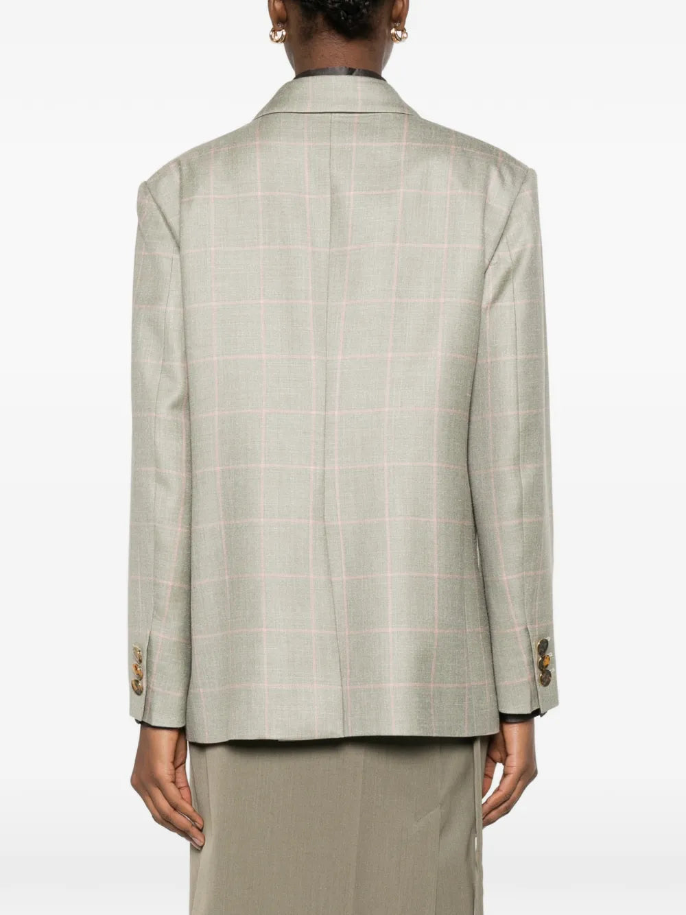 Blazé Milano check double-breasted jacket - Image 2