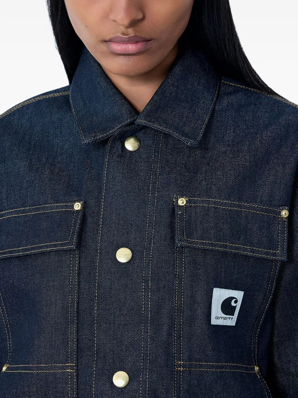 Carhartt WIP button patch pocket denim jacket