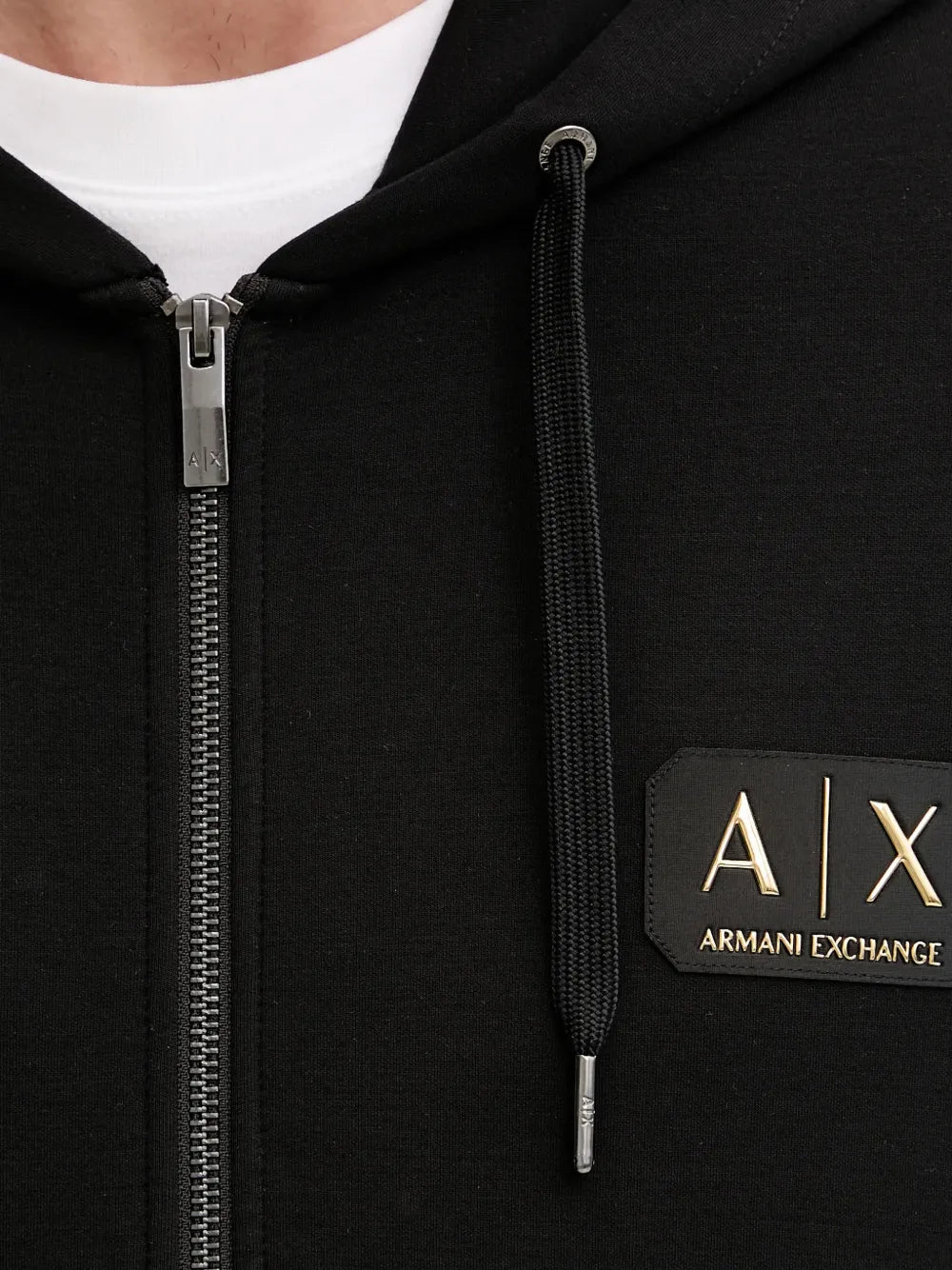 Armani Exchange zip hoodie
