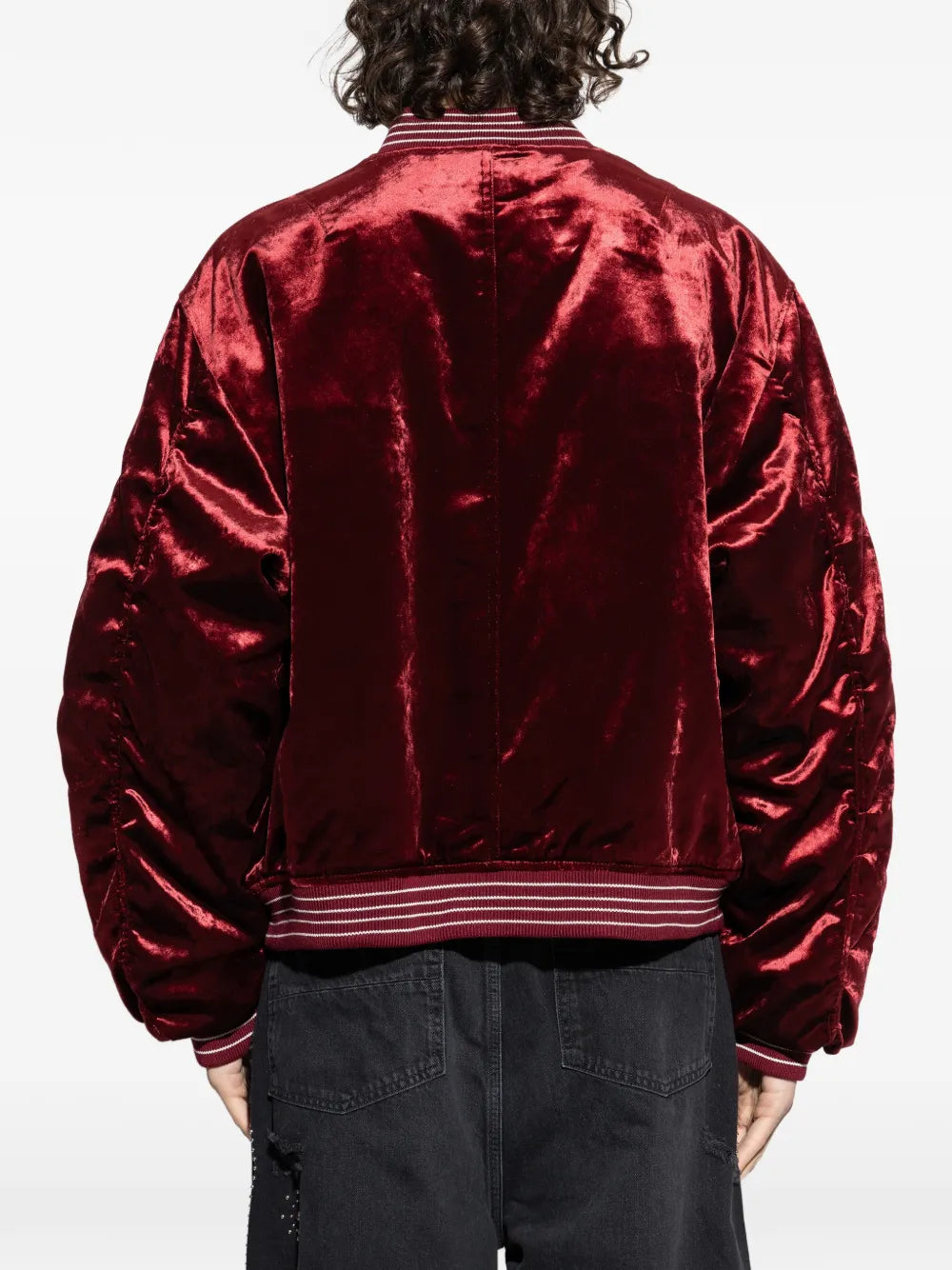 AMIRI bone detail bomber jacket