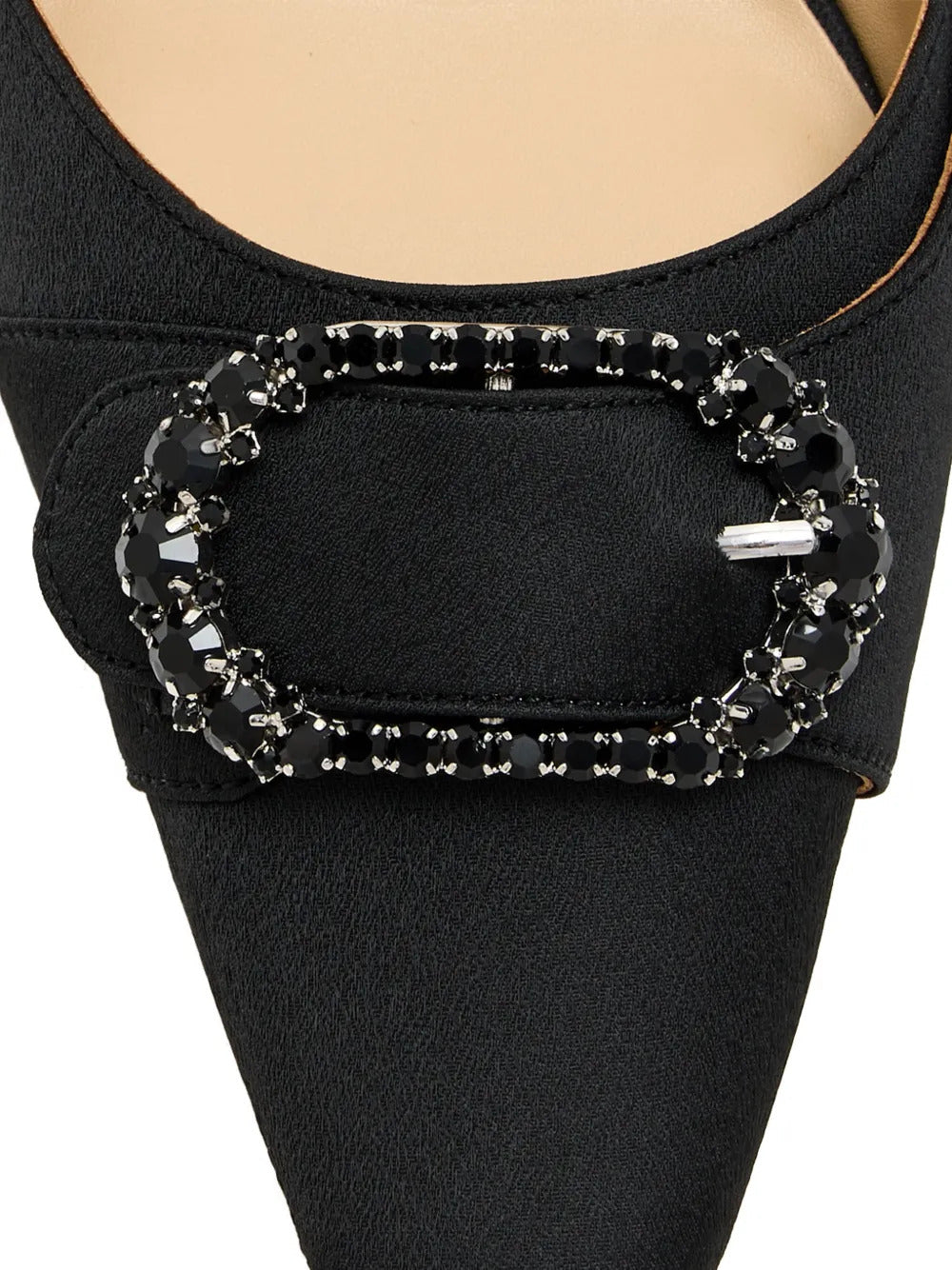 Badgley Mischka  Odesza jewelled-embellishment ankle-strap pumps