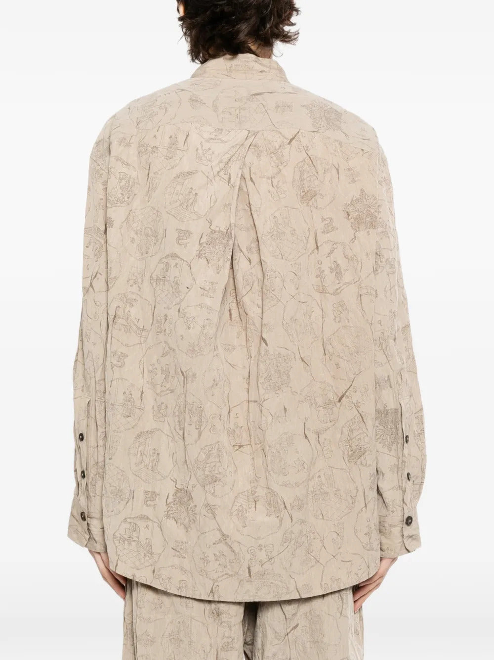 Ziggy Chen graphic-print shirt