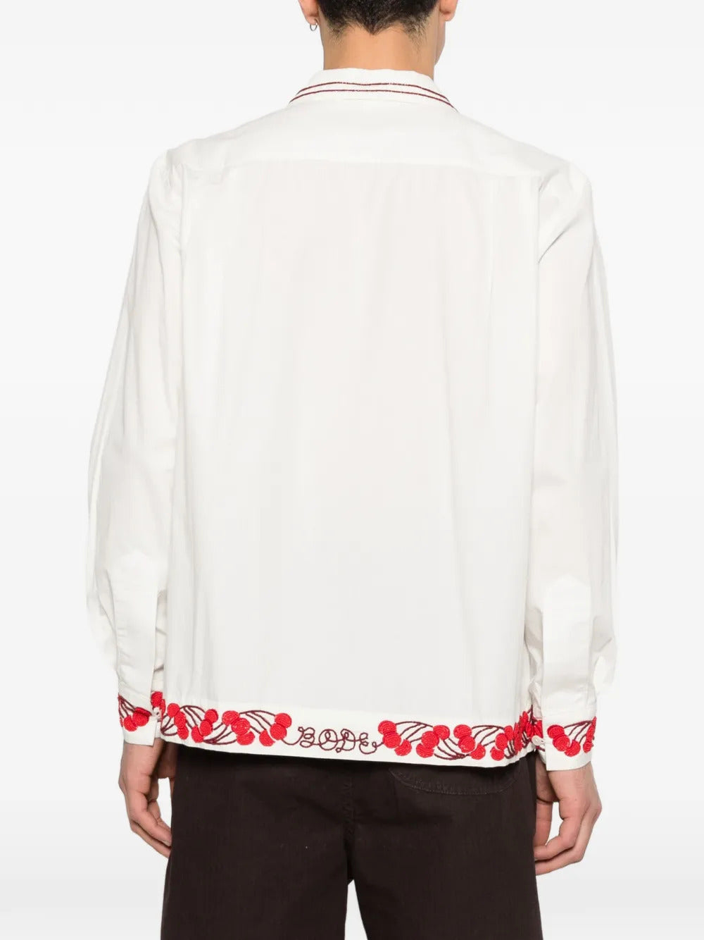 BODE  Cherry Lane beaded shirt