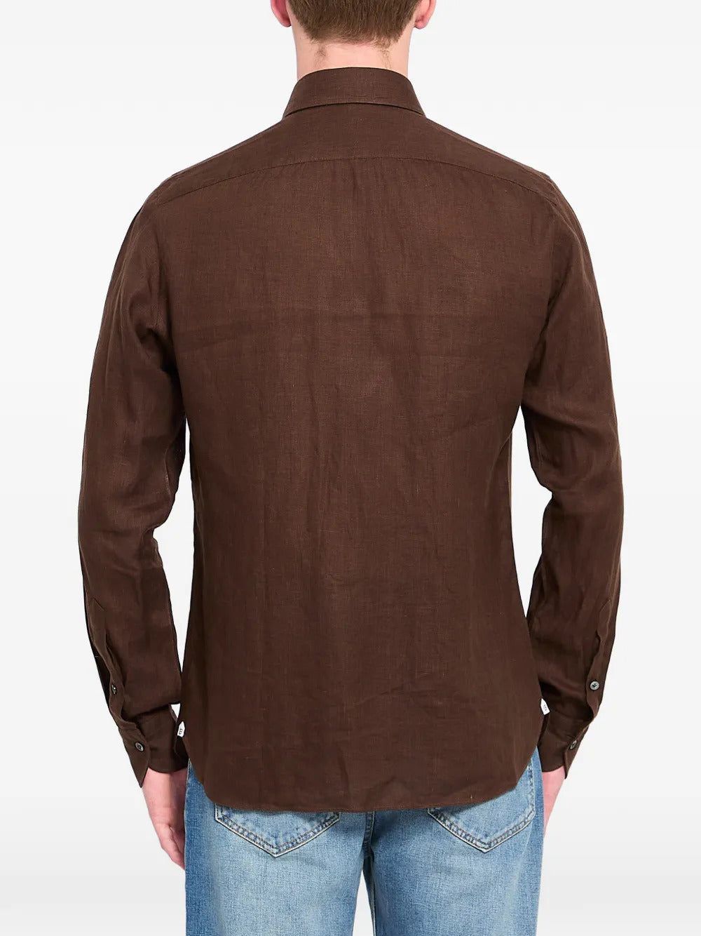 BORRIELLO NAPOLI  button long-sleeve shirt