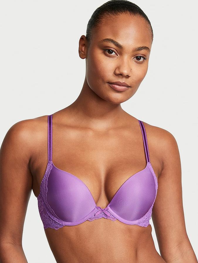 Victoria's Secret  Dream Angels Smooth & Lace Push-Up Bra