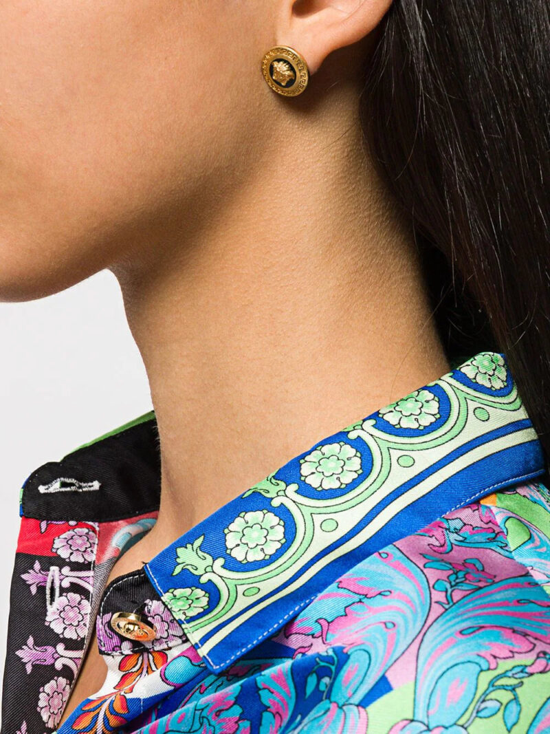 Versace  Medusa head earrings