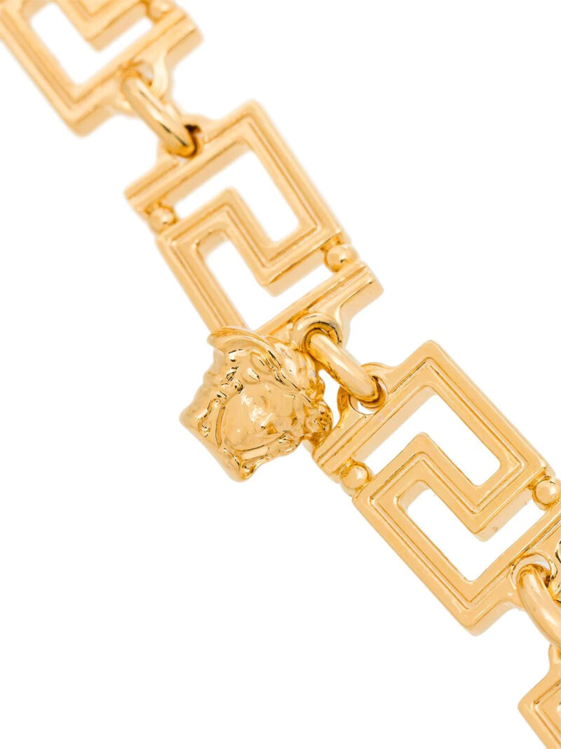 Versace  Greca Medusa detail bracelet