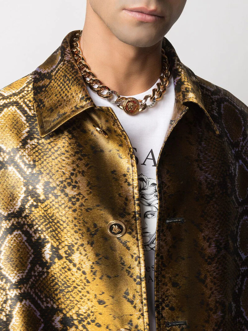 Versace  Medusa chunky chain necklace