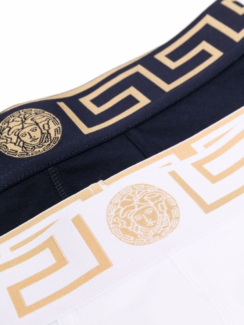 Versace  two-pack Greca-waistband boxers