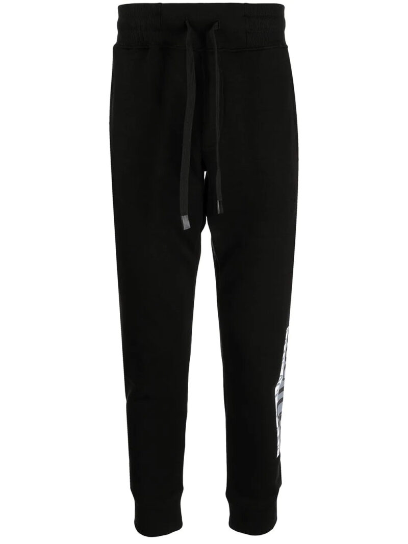 Versace Jeans Couture  logo-leg cotton trackpants
