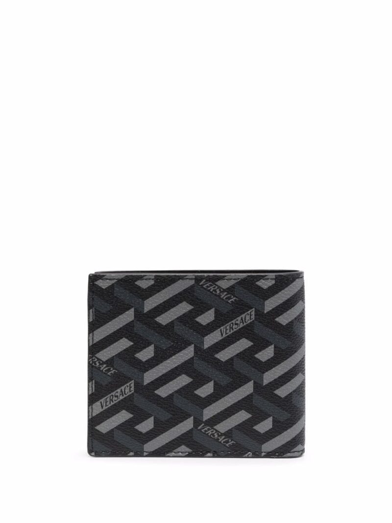 Versace  Greca-print bi-fold wallet