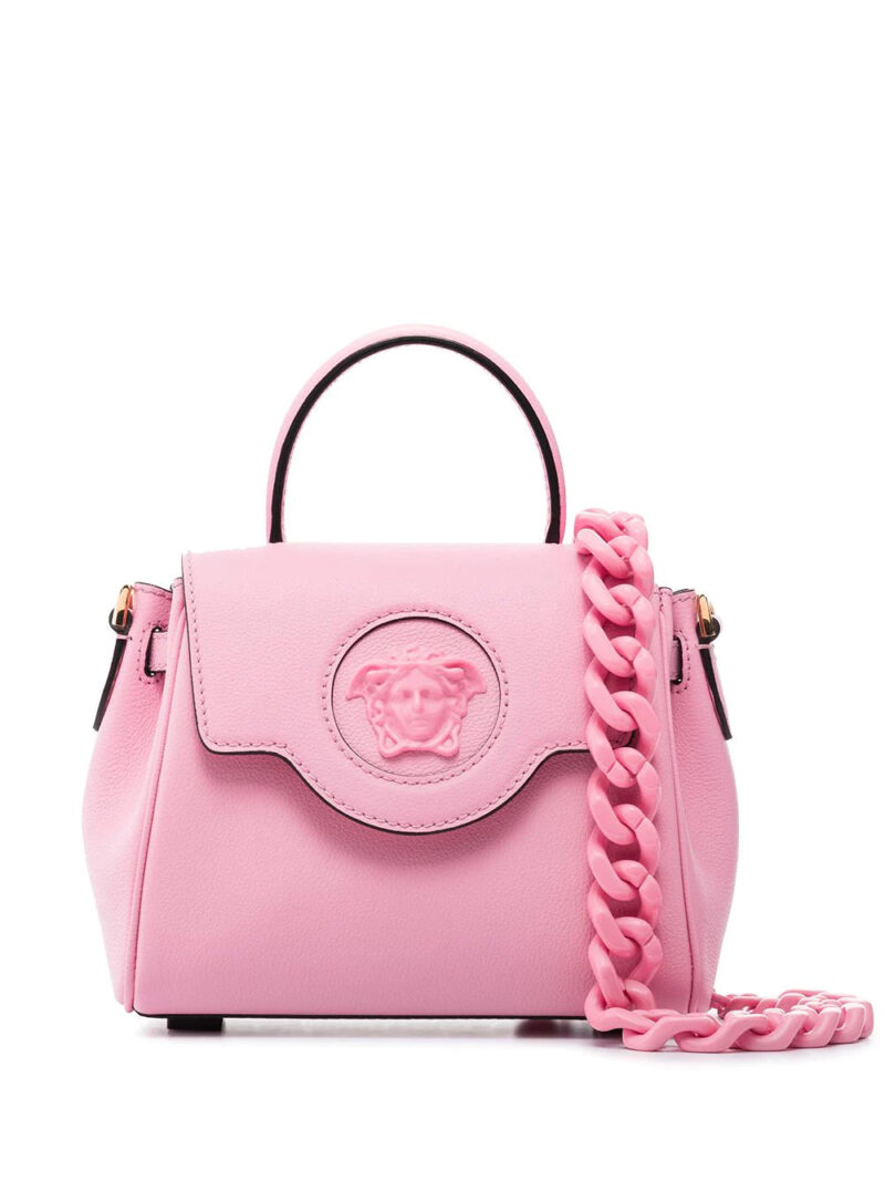 Versace  small La Medusa leather tote Bag