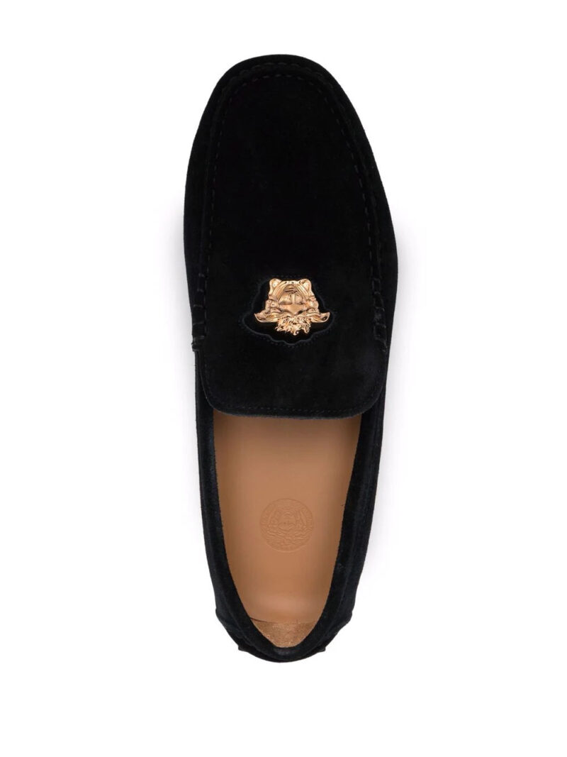Versace Medusa Head plaque loafers