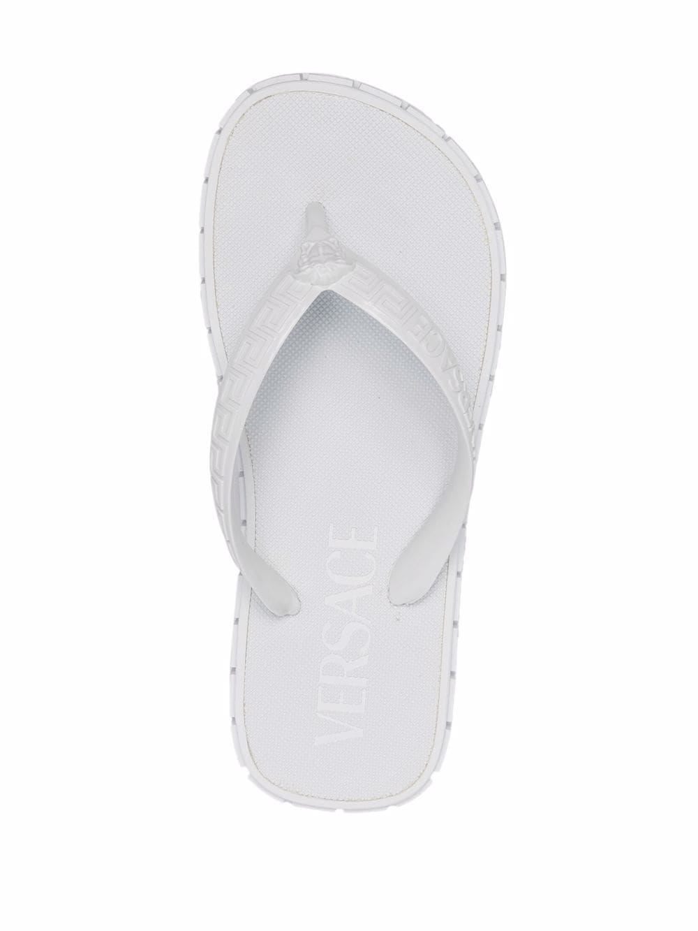 Versace Greca-debossed flip flops - Image 4