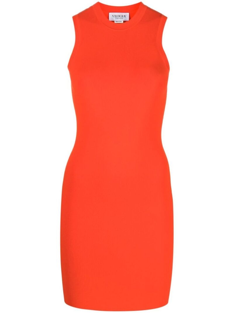 Victoria Beckham  rib knitted short dress