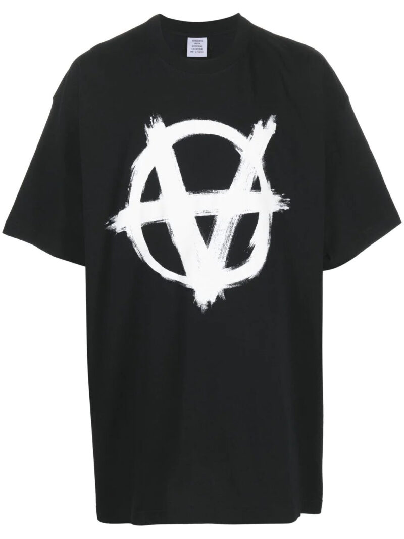 VETEMENTS  graphic-print oversized T-shirt