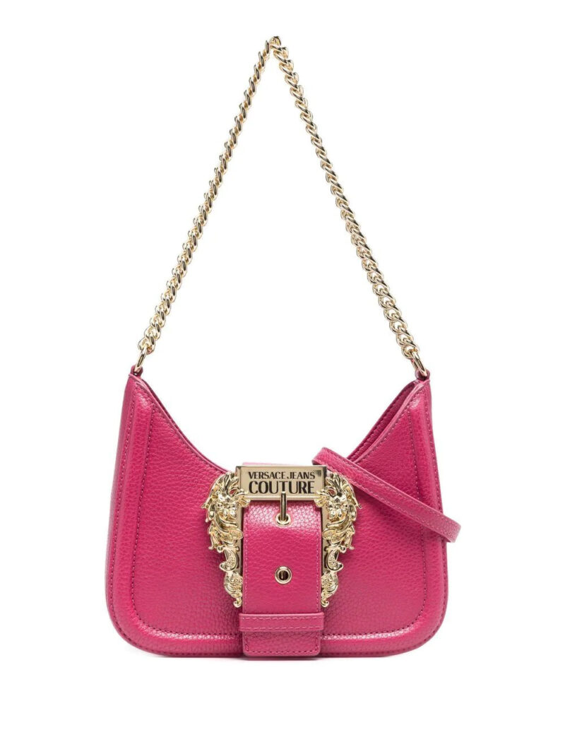 Versace Jeans Couture  logo-buckle shoulder bag