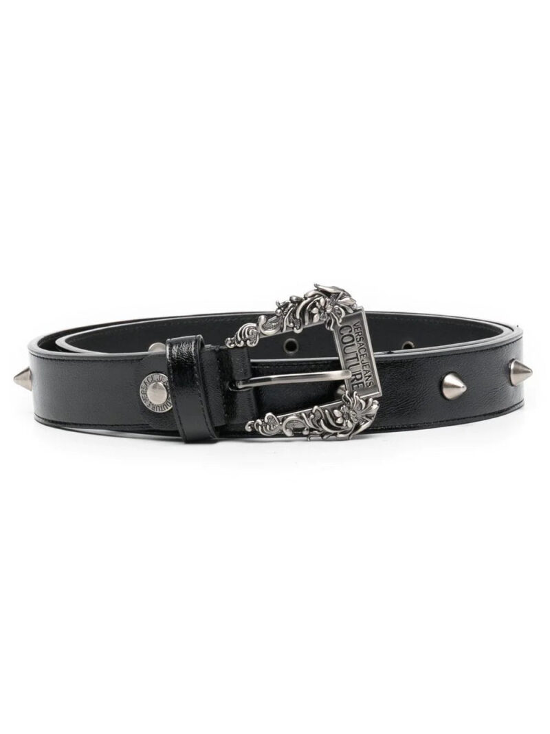 Versace Jeans Couture  logo buckle belt