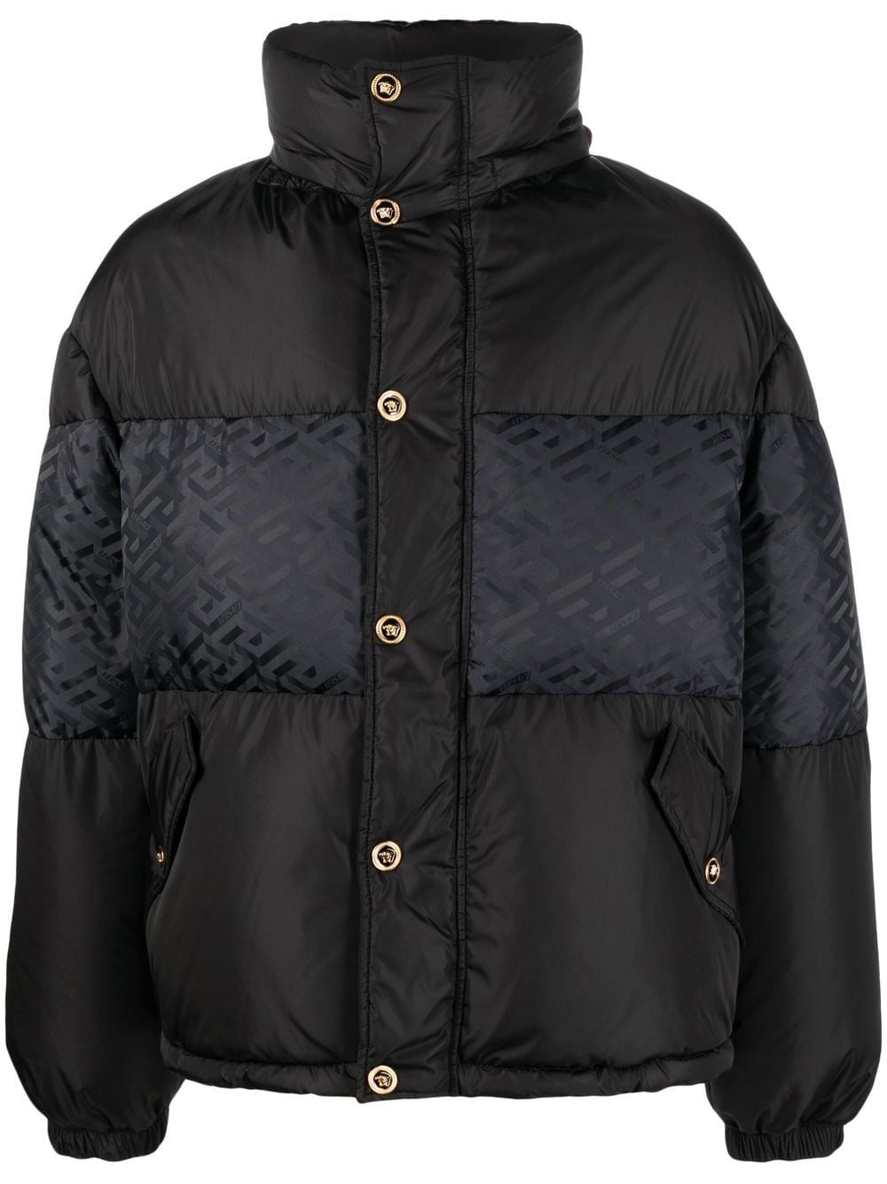 Versace La Greca puffer jacket