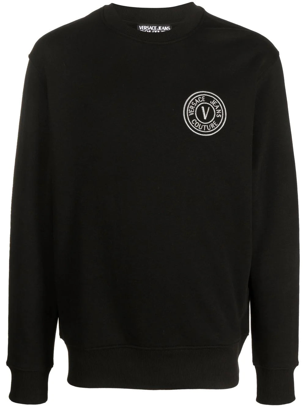 Versace Jeans Couture logo-patch sweatshirt
