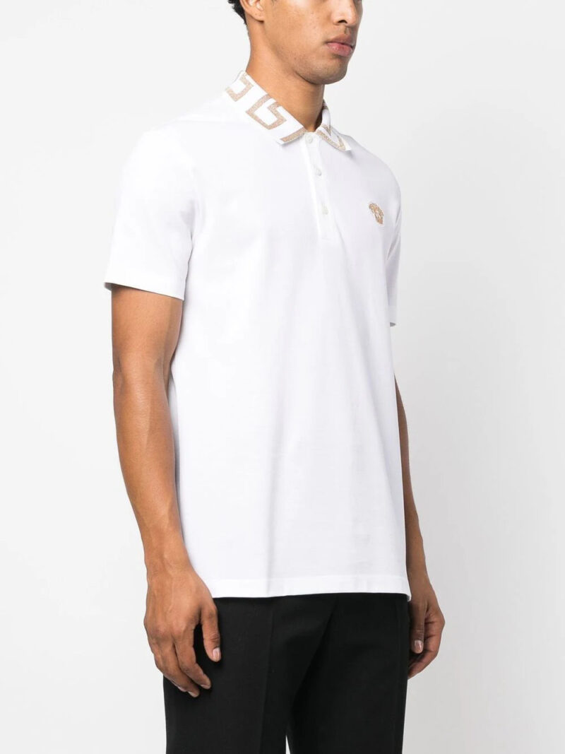 Versace  Greca short-sleeved polo shirt