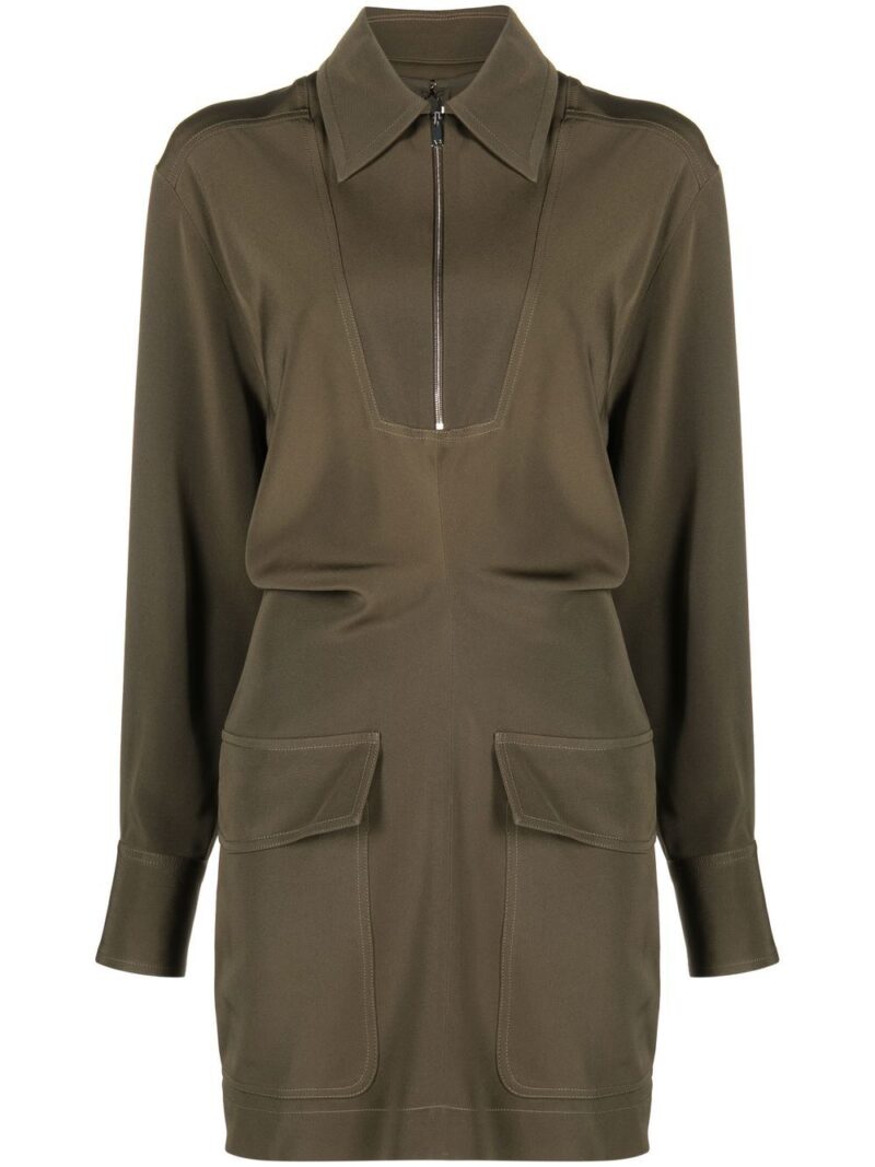 Victoria Beckham  flap-pocket minidress