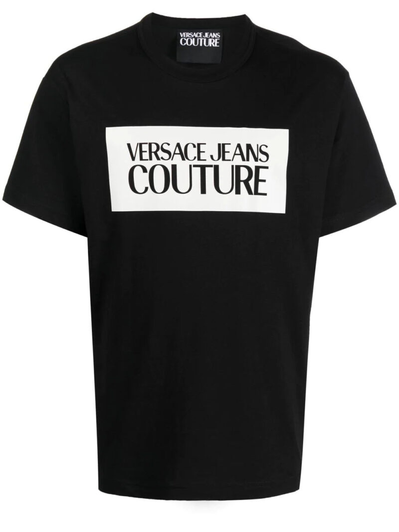 Versace Jeans Couture  logo print cotton T-shirt