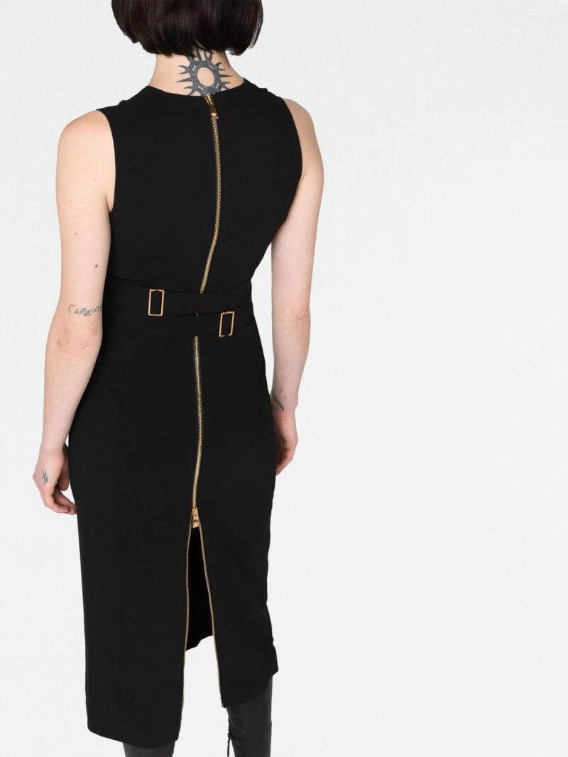 Versace Medusa Biggie sleeveless midi dress