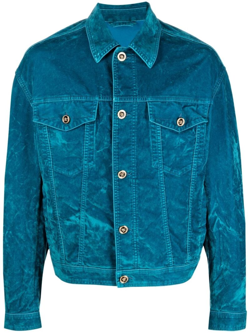 Versace Medusa velvet jacket