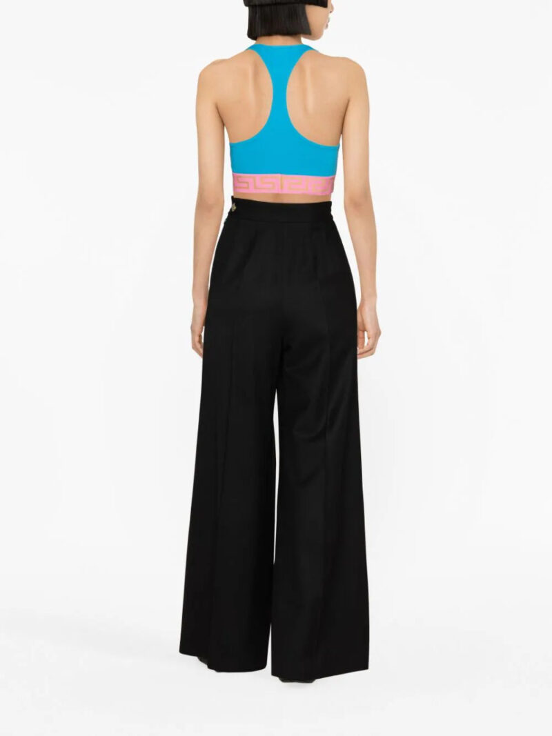 Versace  Greca-motif sports bra