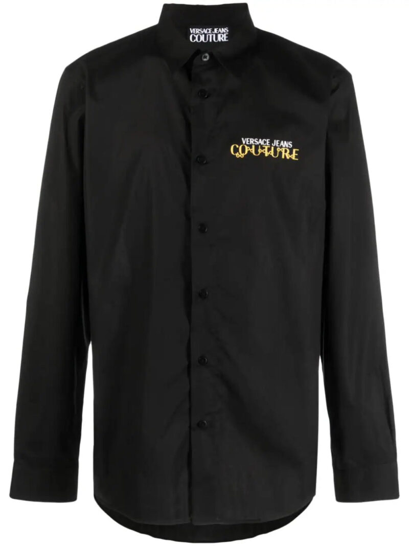 Versace Jeans Couture  logo-print cotton shirt