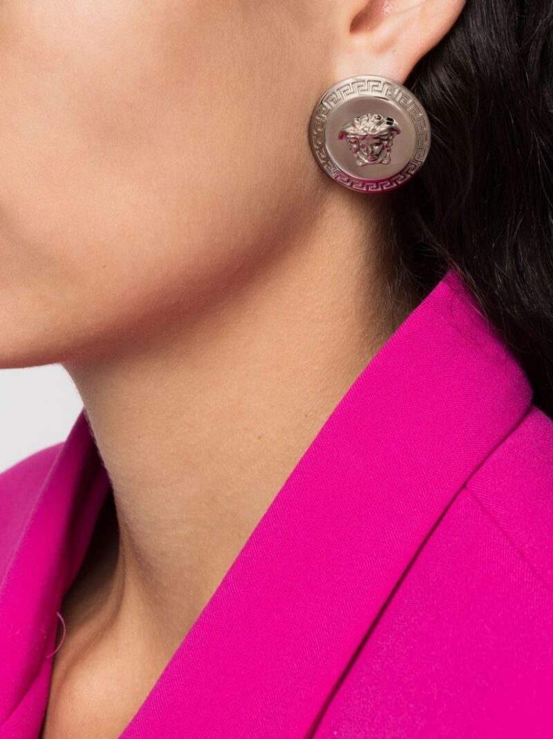 Versace Medusa Head stud earrings
