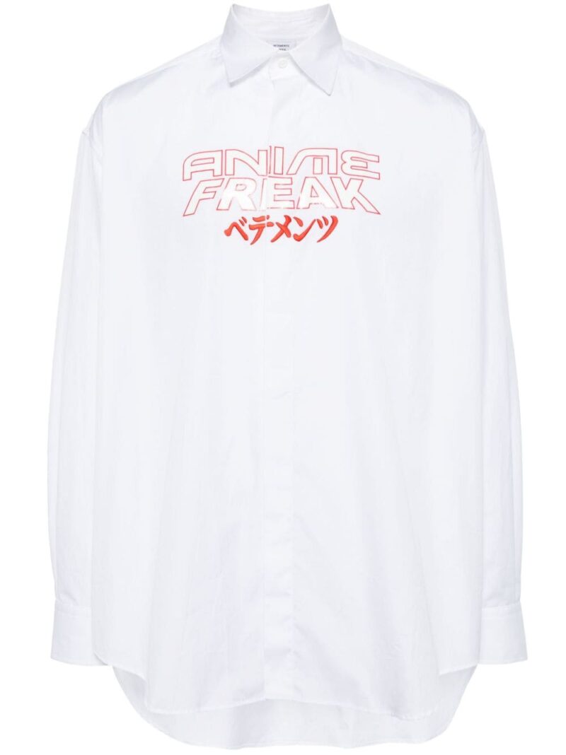 VETEMENTS Anime Freak cotton shirt