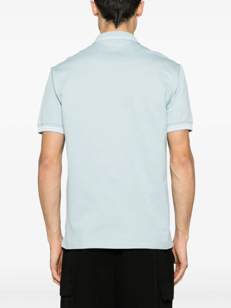 Versace  Medusa Head-embroidered polo shirt