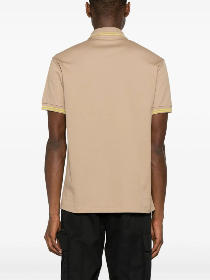 Versace  Medusa Head embroidered polo shirt