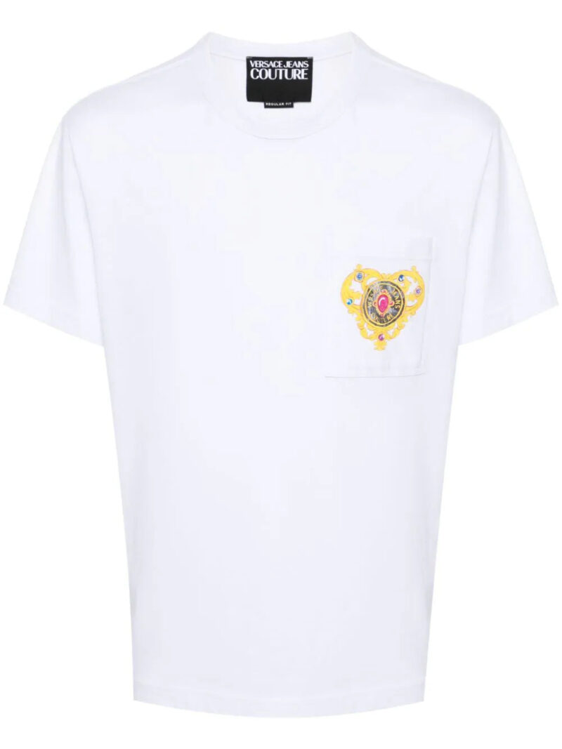 Versace Jeans Couture  logo-print cotton T-shirt