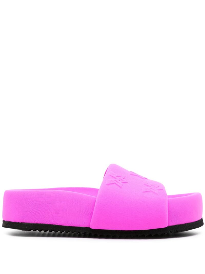 Vic Matie  logo-embossed padded sandals