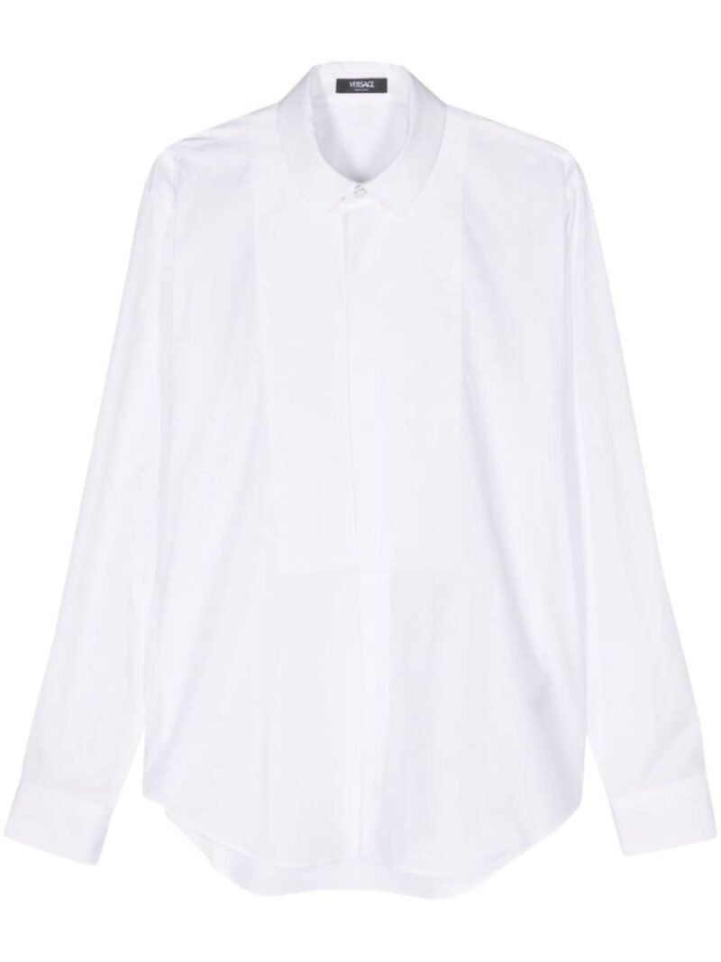 Versace panelled cotton shirt