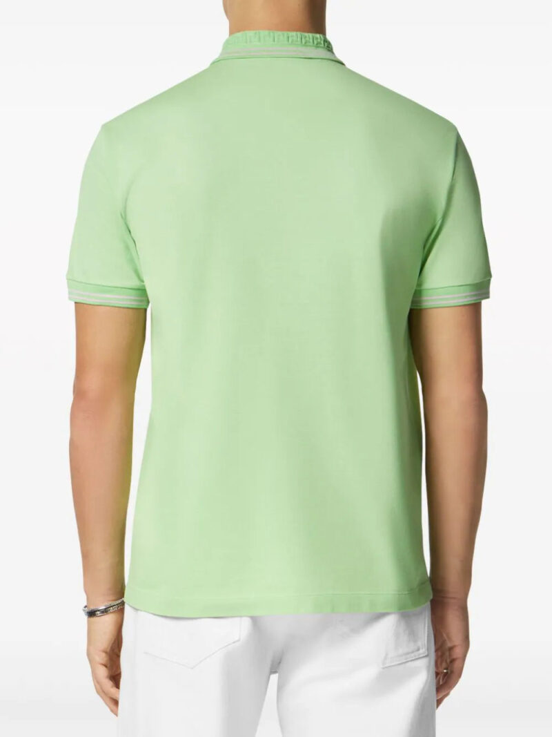 Versace Medusa Head cotton polo shirt