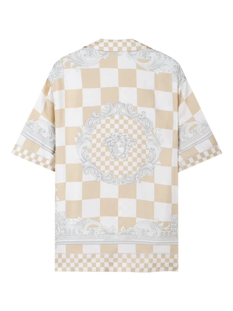 Versace  Medusa Contrasto silk shirt