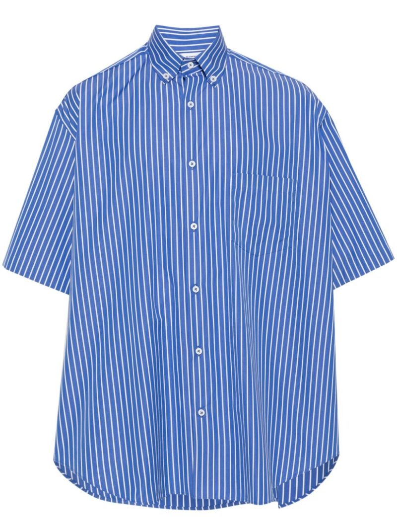 VETEMENTS striped poplin shirt