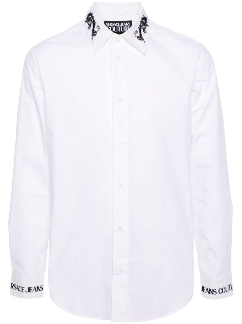 Versace Jeans Couture Watercolour Couture cotton shirt